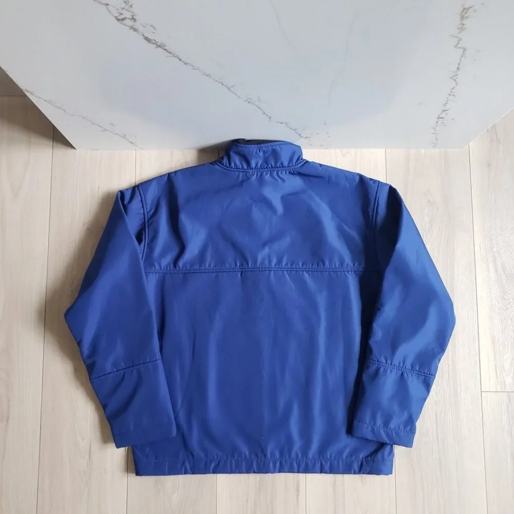 Antigua Chicago Cubs Jacket Mens L Blue Softshell Lightweight Cold Weather Cozy - Picture 2 of 11